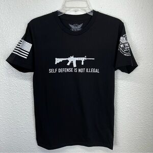 We the People Gun Holsters Shirt SELF-DEFENSE SHORT SLEEVE SHIRT Mens Small